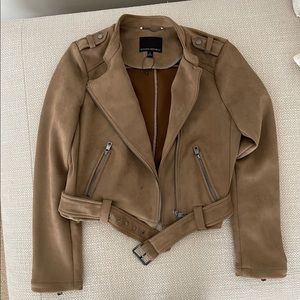 Banana Republic vegan suede jacket